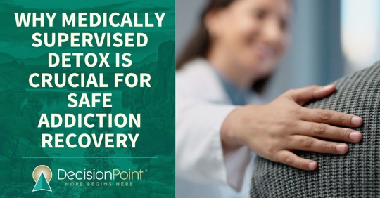 nurse holding patient shoulder in comfort