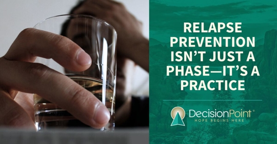 man struggling with the temptation to drink